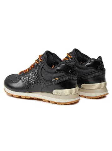 New Balance Leder-Sneakers "U574" in Schwarz