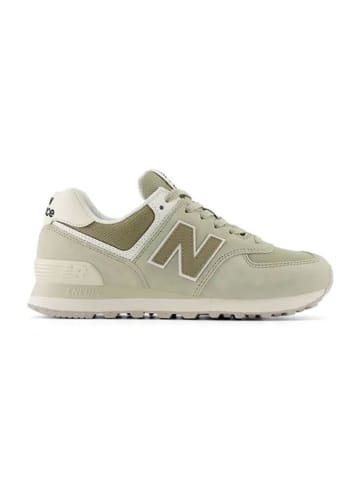 New Balance Leren sneakers "574" groen