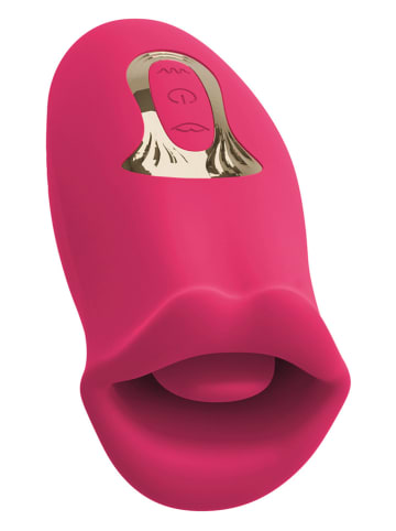 Orion Vibrator "Moving Lips" in Rot - (L)13 cm