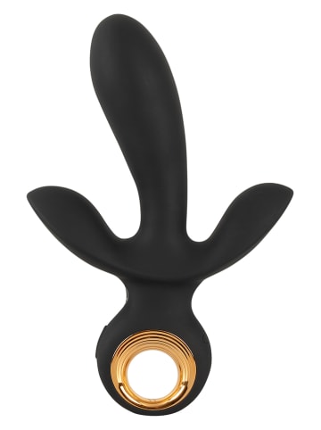 Orion Potrójny wibrator w kolorze czarnym - dł. 18,9 cm