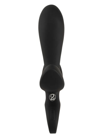 Orion Potrójny wibrator w kolorze czarnym - dł. 18,9 cm