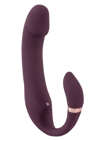 Orion Podwójny wibrator w kolorze fioletowym - dł. 18,7 cm