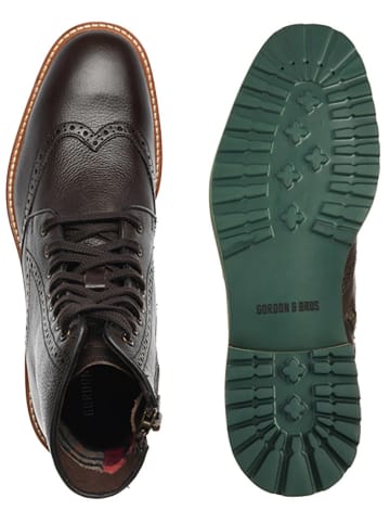 GORDON & BROS Leder-Boots ''Alessio'' in Braun