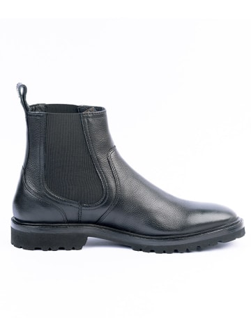 GORDON & BROS Leder-Chelsea-Boots ''Alessio'' in Dunkelblau