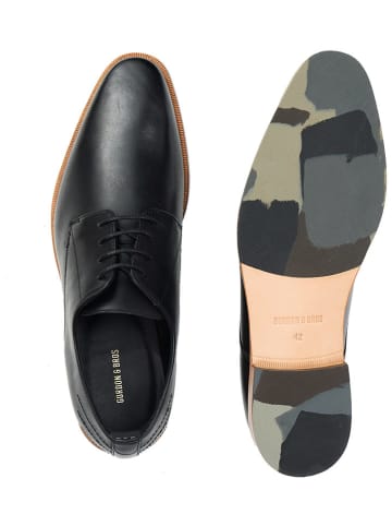 GORDON & BROS Leder-Schnürschuhe ''Leon'' in Schwarz