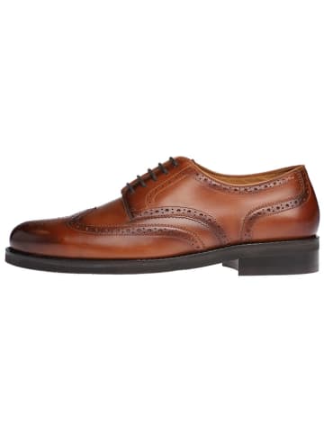 GORDON & BROS Leder-Schnürschuhe ''Rick'' in Hellbraun