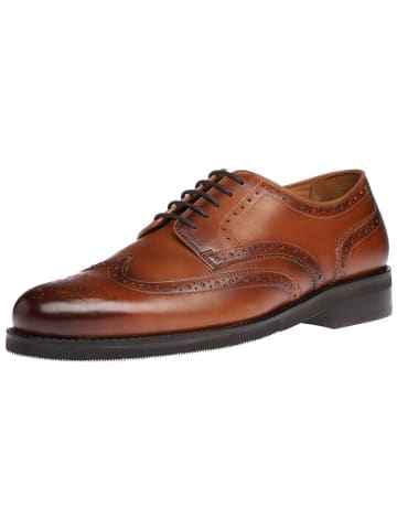GORDON & BROS Leder-Schnürschuhe ''Rick'' in Hellbraun