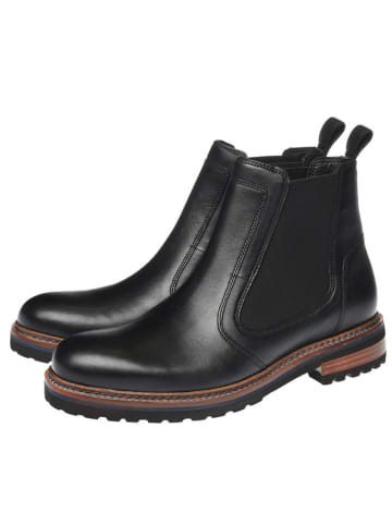 GORDON & BROS Leder-Chelsea-Boots ''Core'' in Schwarz