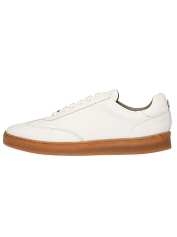 GORDON & BROS Skórzane sneakersy "Garry" w kolorze białym