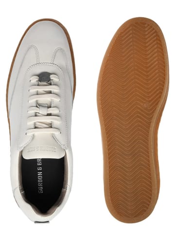 GORDON & BROS Leder-Sneaker ''Garry'' in Weiß
