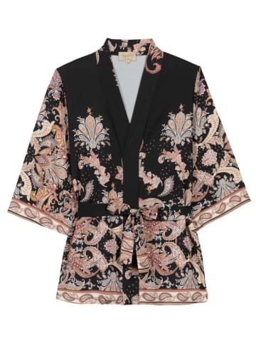Herrlicher Kimono "Sae" zwart