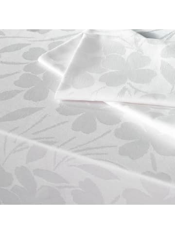 Brandt 4-delige set: linnen servetten wit - (L)50 x (B)50 cm