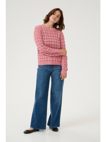 Kaffe Pullover "Elena" in Rosa