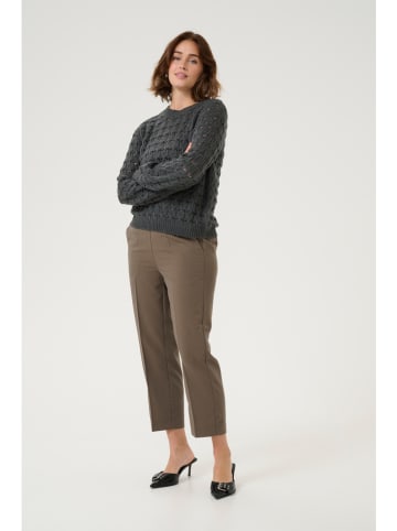Kaffe Pullover "Elena" in Anthrazit