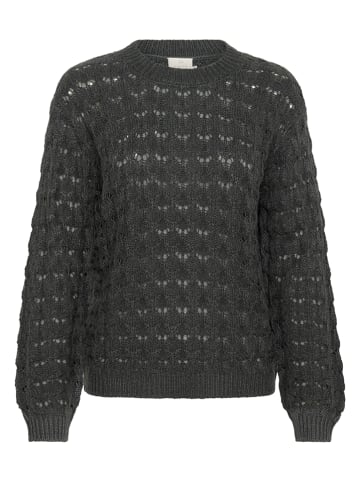 Kaffe Pullover "Elena" in Anthrazit