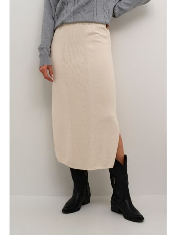 Cream Rok "Dela" zandkleurig
