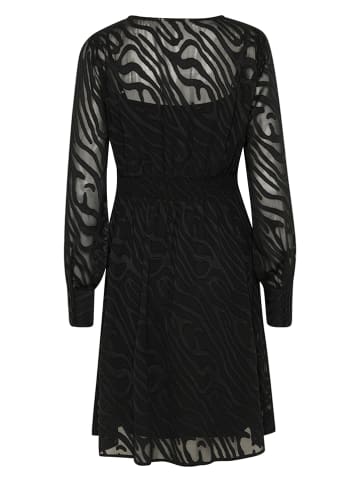 Cream Jurk "Yana" zwart