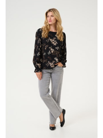Cream Bluse "Alora" in Schwarz