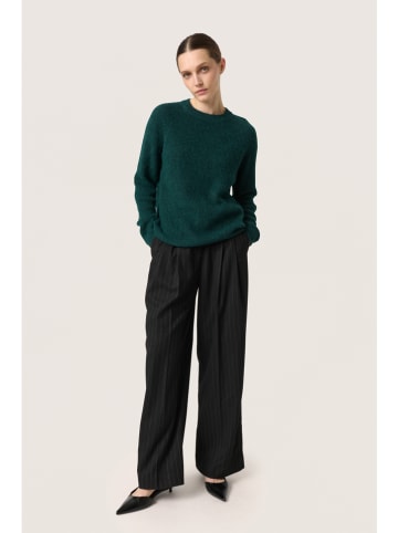 SAINT TROPEZ Sweter "Tuesday" w kolorze morskim
