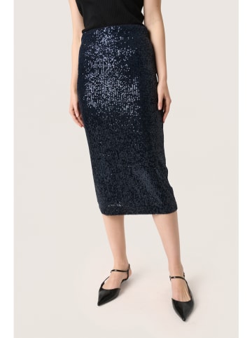 SAINT TROPEZ Paillettenrok "Suse" zwart