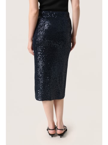 SAINT TROPEZ Paillettenrok "Suse" zwart