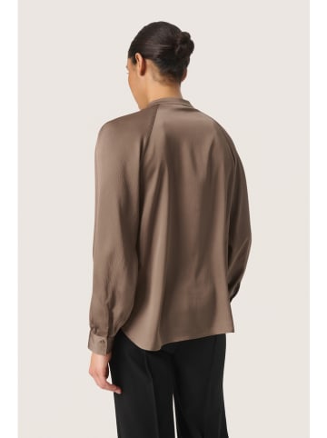 SAINT TROPEZ Blouse "Ioana" bruin