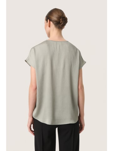 SAINT TROPEZ Blouse "Loana Marija" grijs