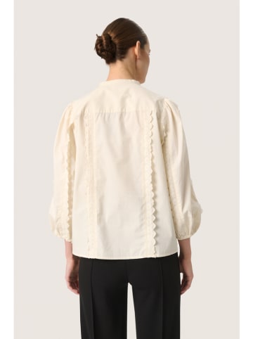 SAINT TROPEZ Bluse "Maja" in Creme