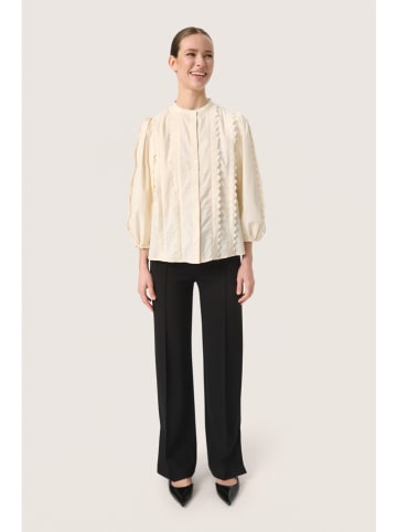 SAINT TROPEZ Bluse "Maja" in Creme