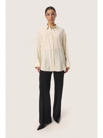 SAINT TROPEZ Bluse "Leodora" in Creme