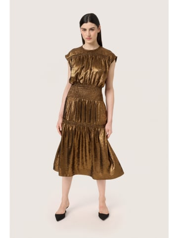 SAINT TROPEZ Kleid "Elvie Layna" in Bronze