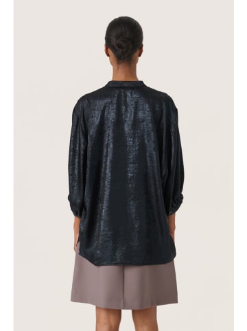 SAINT TROPEZ Bluse "Elvie Amily" in Dunkelblau