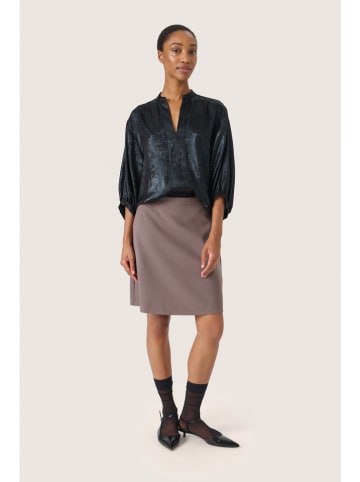 SAINT TROPEZ Bluse "Elvie Amily" in Dunkelblau