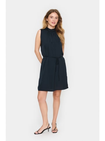 SAINT TROPEZ Kleid "Aileen" in Schwarz