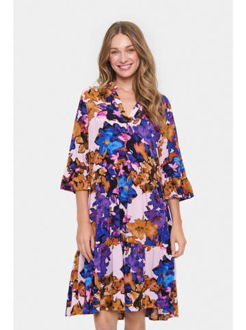 SAINT TROPEZ Jurk "Eda" meerkleurig