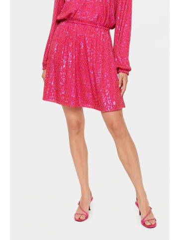 SAINT TROPEZ Paillettenrok "Enira" zwart