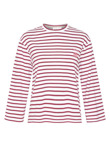 SAINT TROPEZ Longsleeve "Aria" bordeaux