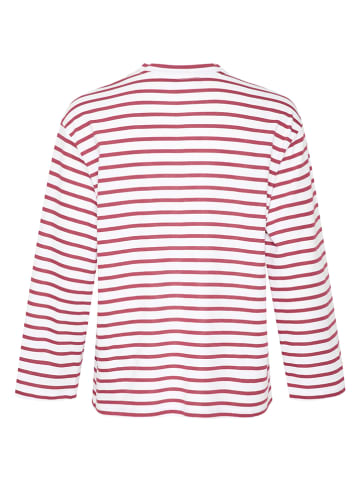 SAINT TROPEZ Longsleeve "Aria" bordeaux