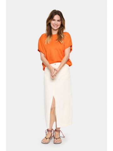 SAINT TROPEZ Pullover "Mila" in Orange
