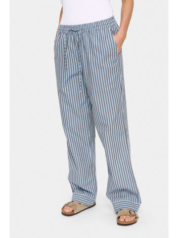 SAINT TROPEZ Hose "Filia" in Hellblau/ Grau