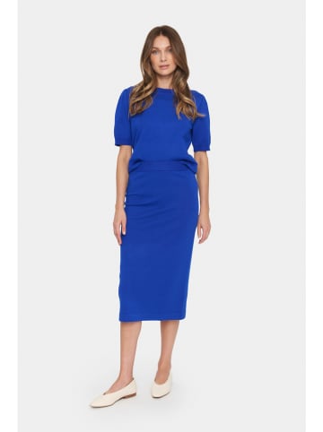 SAINT TROPEZ Rock "Mila" in Blau