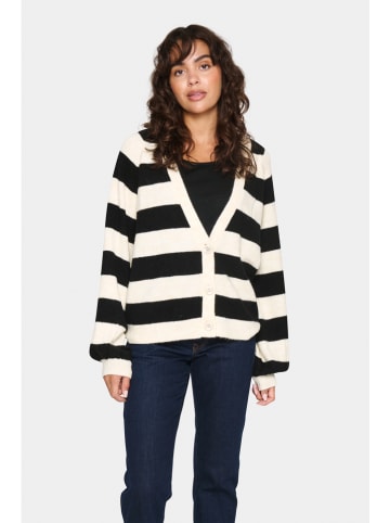 SAINT TROPEZ Vest "Garbie" crème