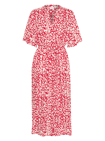SAINT TROPEZ Kleid "Zazia" om Rot/ Weiß