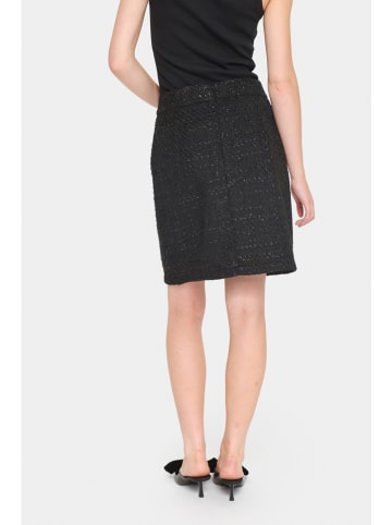 SAINT TROPEZ Rock "Hennie" in Schwarz