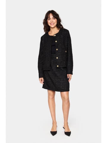 SAINT TROPEZ Rock "Hennie" in Schwarz