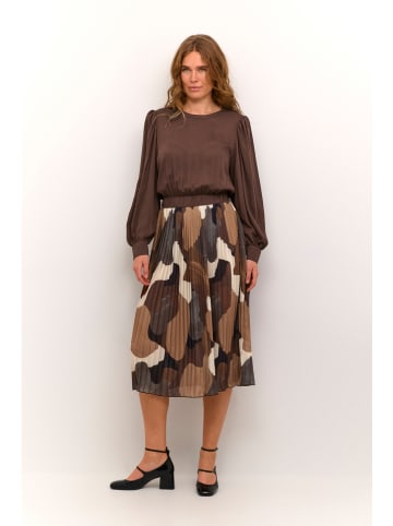 CULTURE Kleid "Carly" in Braun