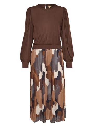CULTURE Kleid "Carly" in Braun