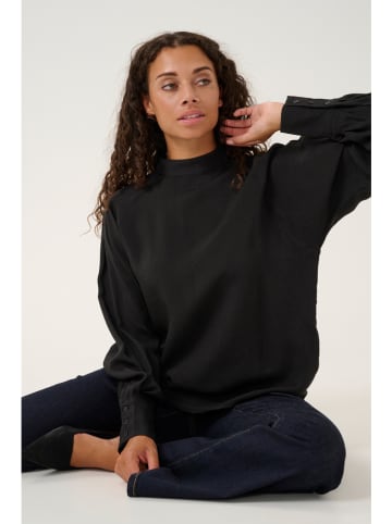 CULTURE Bluse "Lui" in Schwarz