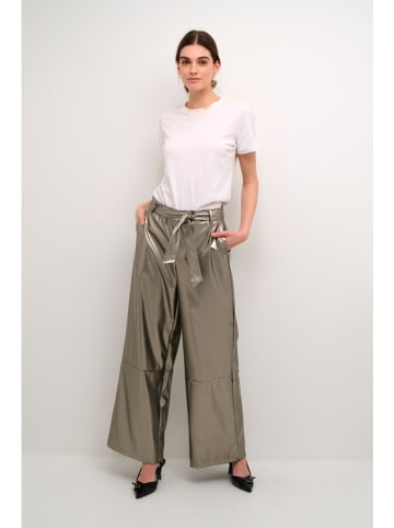 CULTURE Marlenehose "Ayann" in Gold