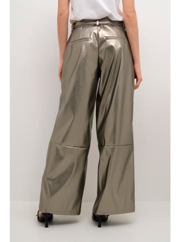 CULTURE Marlenehose "Ayann" in Gold